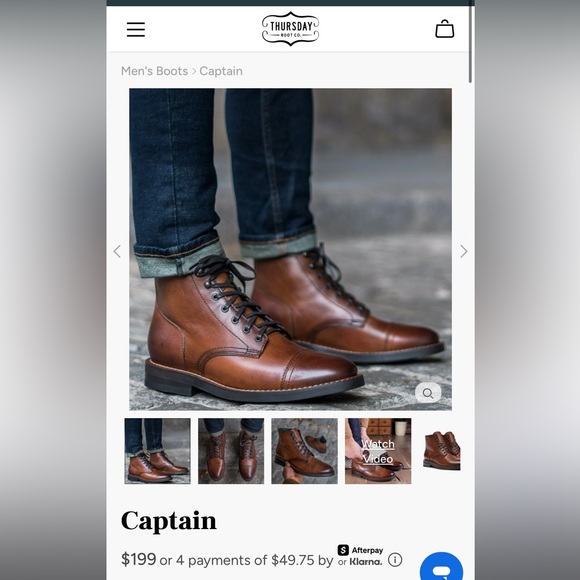 Men’s Thursday Boots - Picture 6 of 9